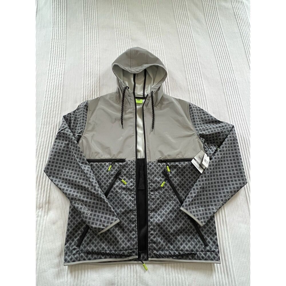 Men's ICNY High Visibility Rain Shell - Large - New with Tags - Cycling Jacket
